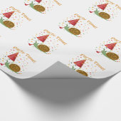 Confetti Party Time! Schnecke Geschenkpapier (Ecke)