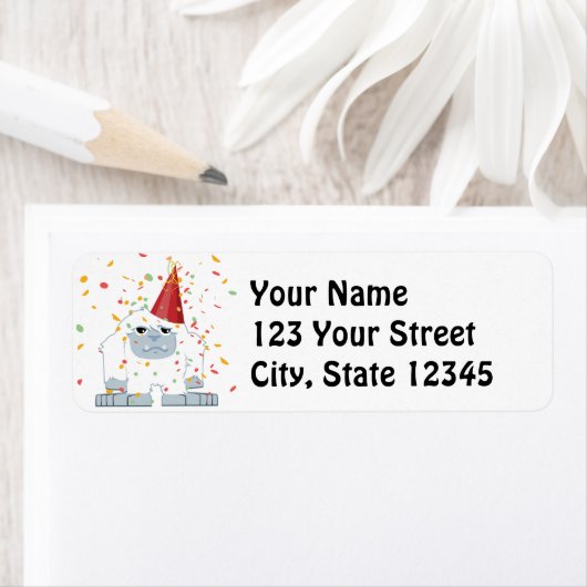 Confetti Party Yeti (Insitu)