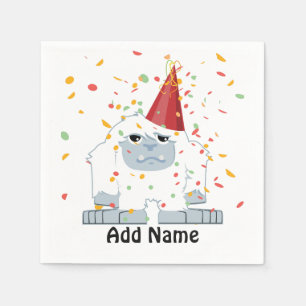 Confetti Party Yeti Serviette