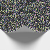 Confetti Pastel Paint Splash Jeden Anlaß Geschenkpapier (Ecke)