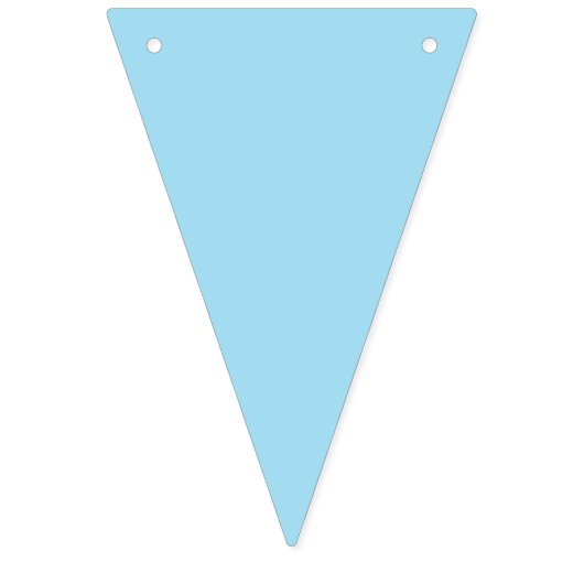 Confetti Pastelle (Sprinkles-Solids) Wimpelkette (Zweite Fahne)