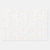 Confetti Pastels (Dots) Geschenkpapier Set (Vorderseite)
