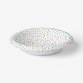 Confetti Pastels (Dots) Pappteller (Gewinkelt)