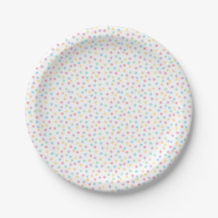 Confetti Pastels (Dots) Pappteller