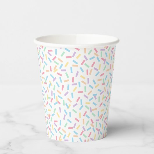 Confetti Pastels (Sprinklen) Pappbecher (Links)