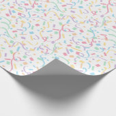 Confetti Pastels (Überraschung) Geschenkpapier (Ecke)