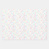 Confetti Pastels (Überraschung) Geschenkpapier Set (Vorderseite 2)