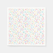 Confetti Pastels (Überraschung) Serviette (Vorderseite)