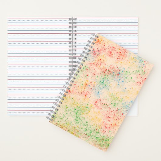 Confetti Pattern Notebook Notizblock (Innen)