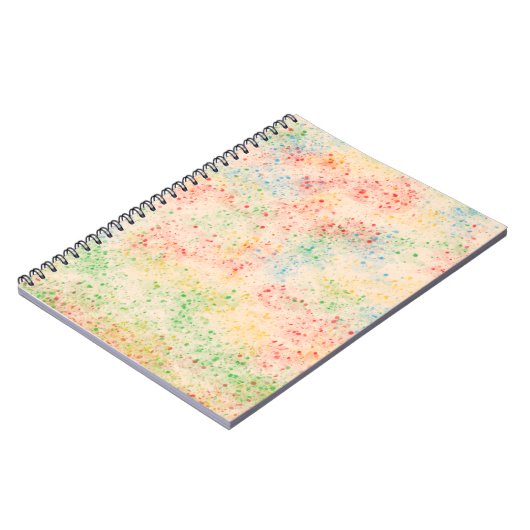 Confetti Pattern Notebook Notizblock (Linke Seite)