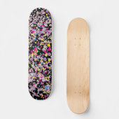 Confetti Pattern Skateboard (Vorderseite)