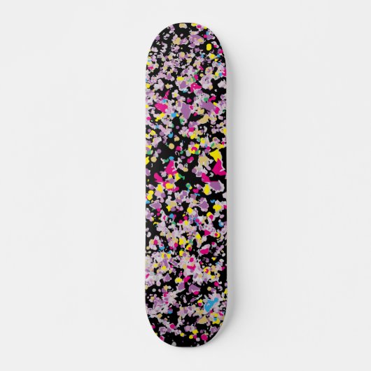 Confetti Pattern Skateboard (Vorne)