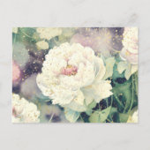 Confetti Peony Parade Postkarte (Vorderseite)