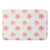 Confetti Pink Rose Badematte (Vorderseite)