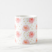 Confetti Pink Rose Kaffeetasse (Mittel)