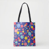 Confetti Pop - blau Tasche (Vorderseite)