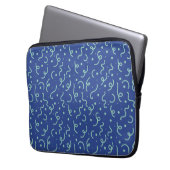 Confetti Pop - Cobalt Blue Laptopschutzhülle (Vorderseite Links)