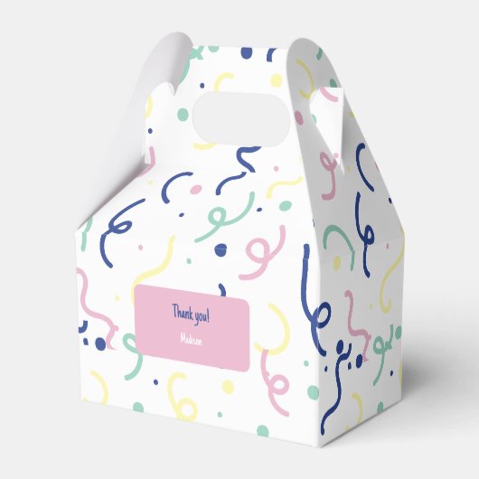 Confetti Pop - Multi-Gevor Box Geschenkschachtel (Vorderseite)