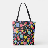 Confetti Pop - schwarz Tasche (Rückseite)