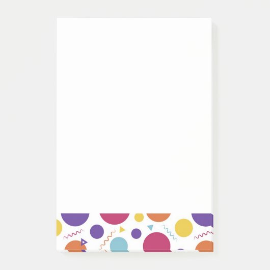 Confetti Post-it Klebezettel (Vorderseite)