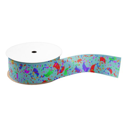 Confetti Ribbon Ripsband (Spule)