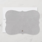 Confetti Save the Date Card (Rückseite)