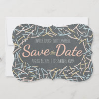 Confetti Save the Date Card