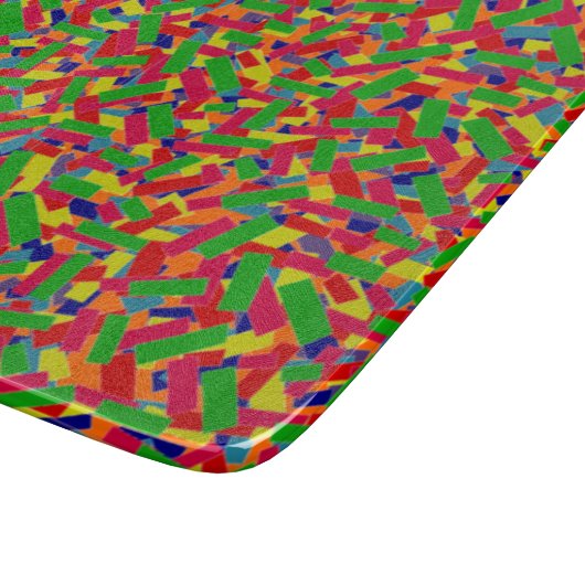 Confetti Schneidebrett (Ecke)