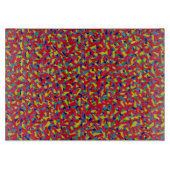 Confetti Schneidebrett (Vorderseite)