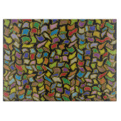 Confetti Schneidebrett (Vorderseite)