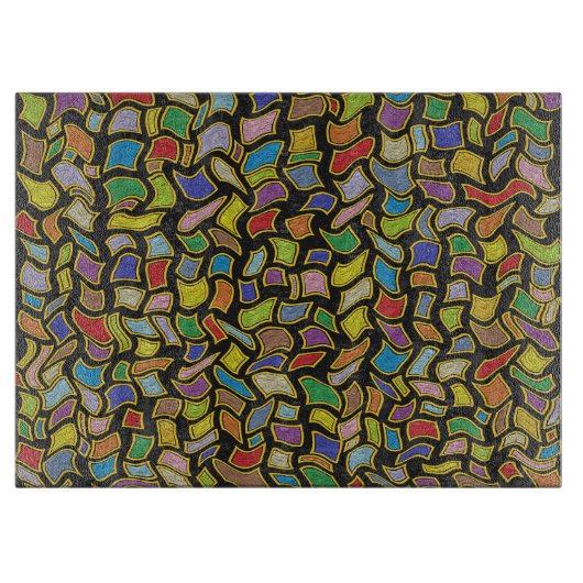 Confetti Schneidebrett (Vorderseite)