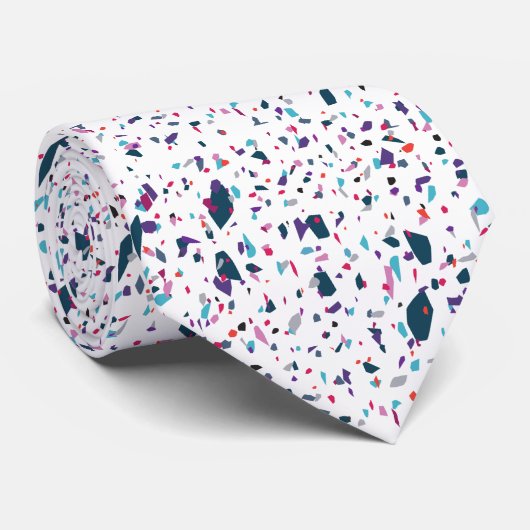 Confetti-Spaß Krawatte (Gerollt)