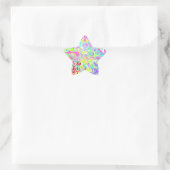Confetti Star Stickers ~ Custom zu personalisieren (Tasche)