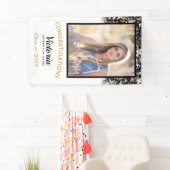 Confetti Stars Herzlichen Glückwunsch 2025 Graduat Banner (Insitu)