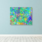 Confetti Storm Leinwanddruck (Insitu (Holzboden))