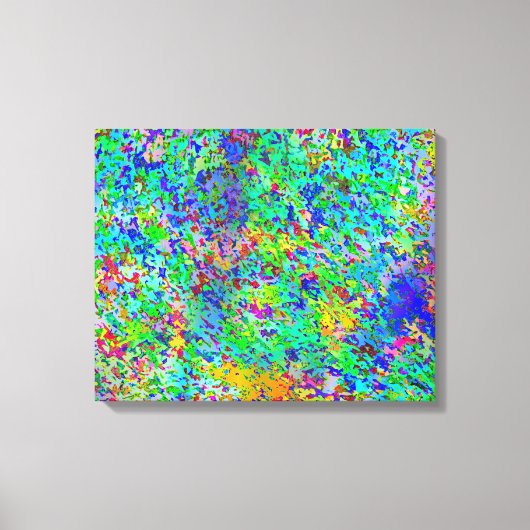 Confetti Storm Leinwanddruck (Vorderseite)