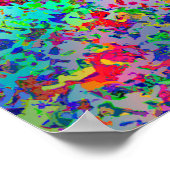 Confetti Storm Poster (Ecke)