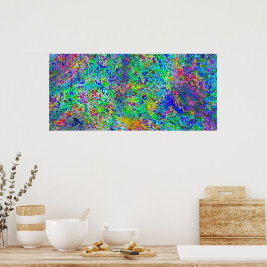 Confetti Storm Poster (Küche)