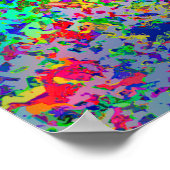 Confetti Storm Poster (Ecke)