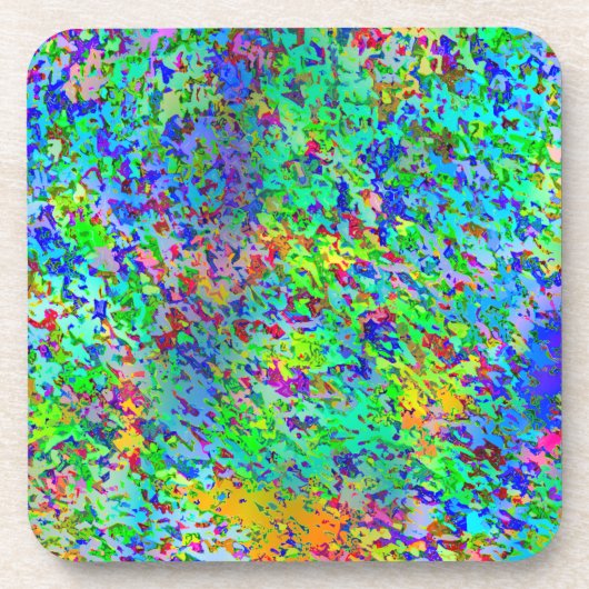 Confetti Storm Untersetzer (Vorderseite)