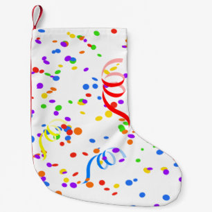 Confetti streamer Party Karneval Kleiner Weihnachtsstrumpf