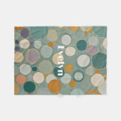 Confetti-Ströme Fleecedecke (Vorderseite (Horizontal))