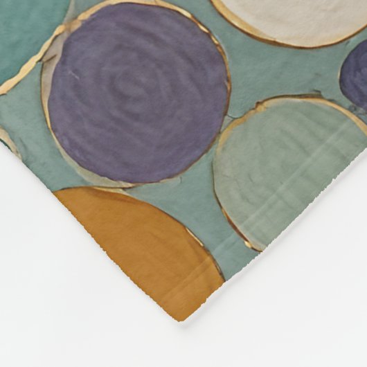 Confetti-Ströme Fleecedecke (Ecke)