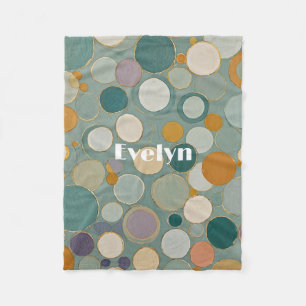 Confetti-Ströme Fleecedecke