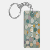 Confetti-Ströme Schlüsselanhänger (Vorderseite links)