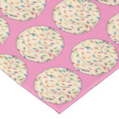 Confetti Sugar Cookies Rainbow Sprinkles Bake Sale Tischdecke (Schrägansicht)