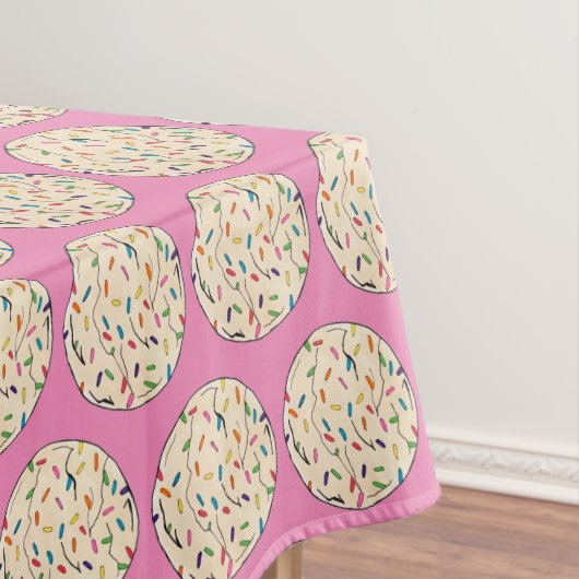 Confetti Sugar Cookies Rainbow Sprinkles Bake Sale Tischdecke (Beispiel)