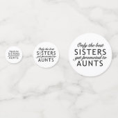 Confetti - The Best Sisters Get Promoted To Aunts Konfetti (Vorderseiten)