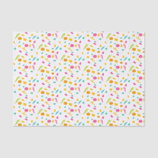 Confetti Tissue Paper Seidenpapier (Vorderseite)