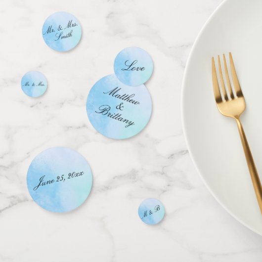 Confetti "True Love Blue" Konfetti (Gruppe)